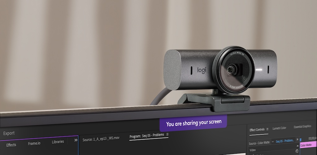 H Logitech λανσάρει την MX Brio -την πιο προηγμένη webcam της- σχεδιασμένη για εξελισσόμενες μεθόδους εργασίας και για καλύτερο streaming