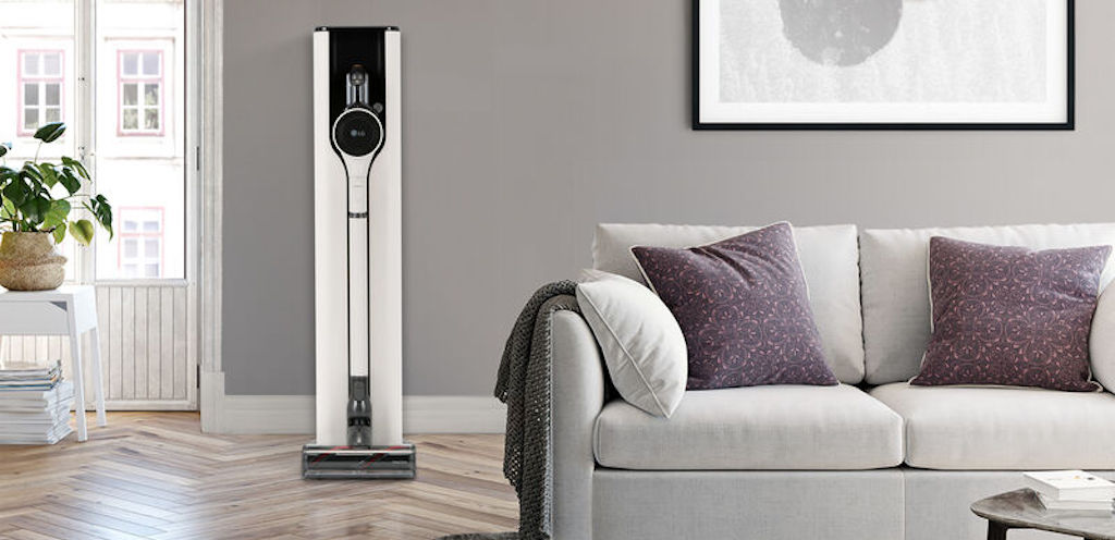 H νέα σκούπα LG CORDZEROThinQ με σταθμό φόρτισης προσφέρει ασυναγώνιστη καθαριότητα