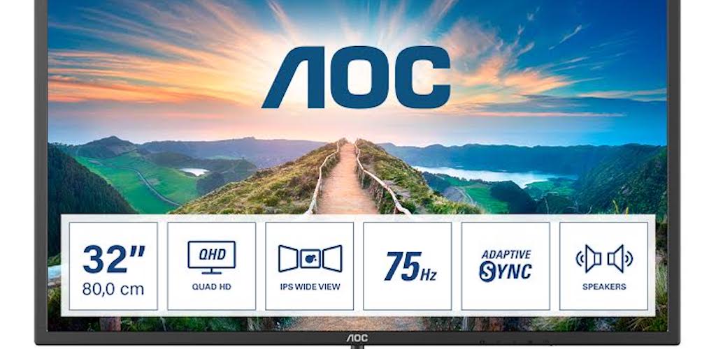 Κομψός σχεδιασμός, IPS panels και υψηλή ανάλυση:  Νέα σειρά οθονών V4 της AOC