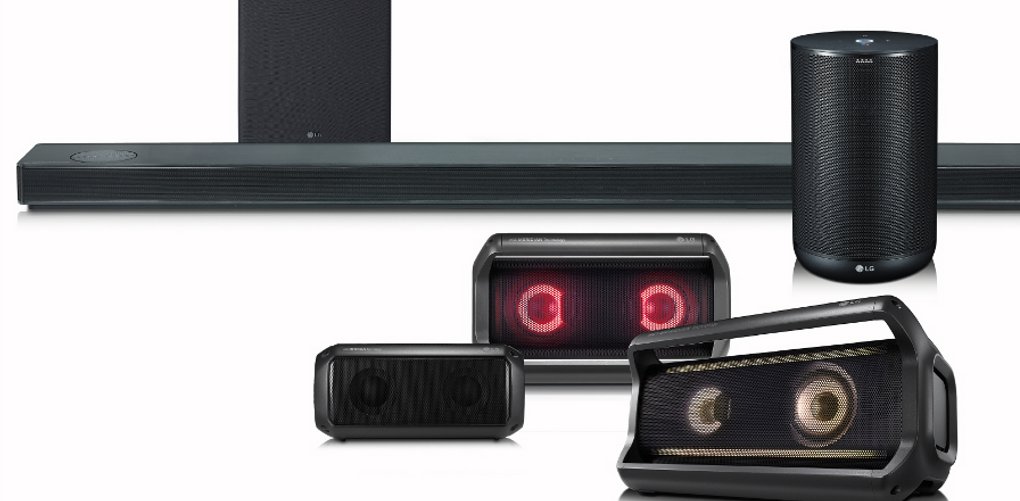Η σειρά ηχείων της LG για το 2018 διακρίνεται για τον πλούσιο ήχο