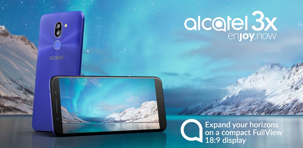 To Alcatel 3X τώρα διαθέσιμο και στην Ελλάδα