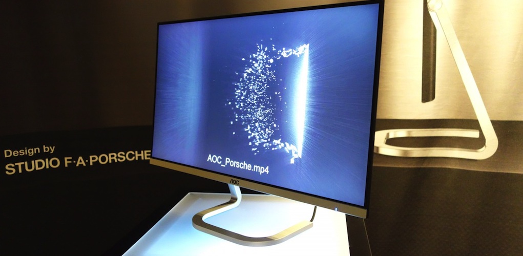 Στα καταστήματα οι κομψές AOC οθόνες σχεδιασμένες από το Studio F. A. Porsche