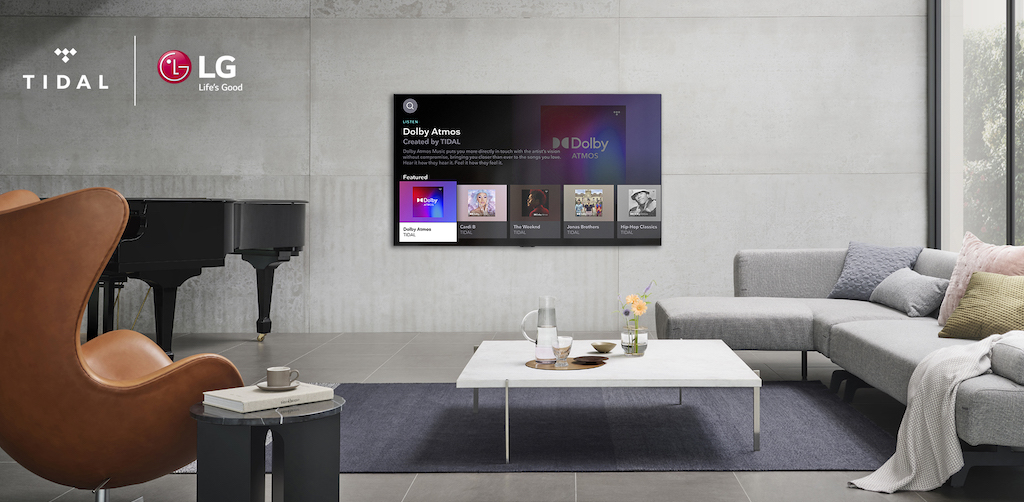 Ανώτερη μουσική εμπειρία με τη διαθεσιμότητα του TIDAL στις LG τηλεοράσεις