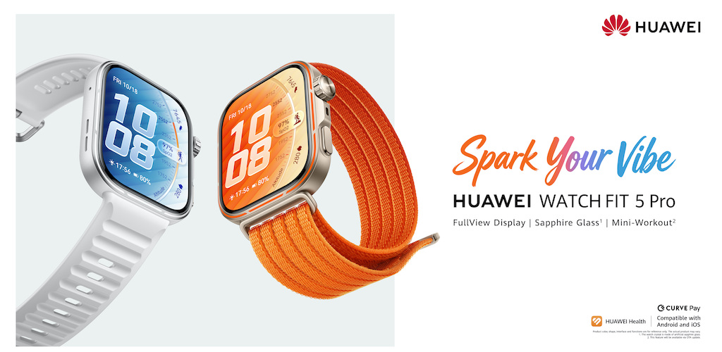 “Now Is Your Spark”: Η Huawei άναψε τη σπίθα της νέας γενιάς στη Μπανγκόκ με τα νέα HUAWEI WATCH FIT 5 series