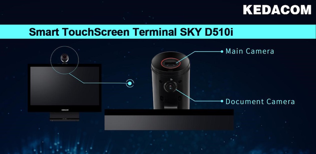 Το νέο τερματικό SKY D510i της KEDACOM προσφέρει μοναδική εμπειρία τηλεδιάσκεψης!