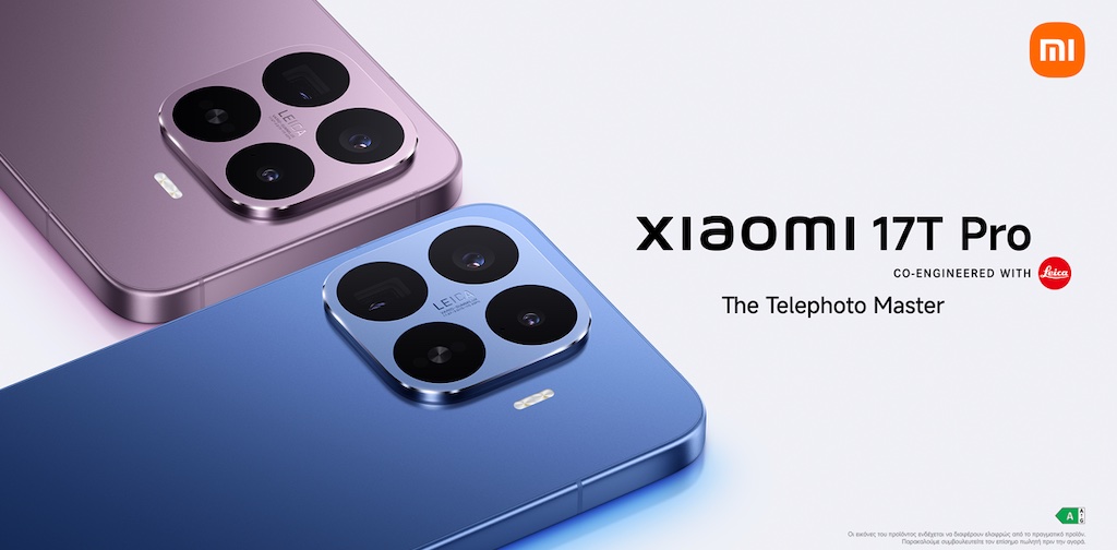 Telephoto Master & Leica Live Moment: Tο εμβληματικό Xiaomi 17Τ Pro κάνει τα καλοκαιρινά stories μας να ζωντανεύουν!