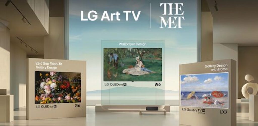 Η LG Electronics φέρνει αριστουργήματα από το Met στο σαλόνι σας με την υπηρεσία LG Gallery+