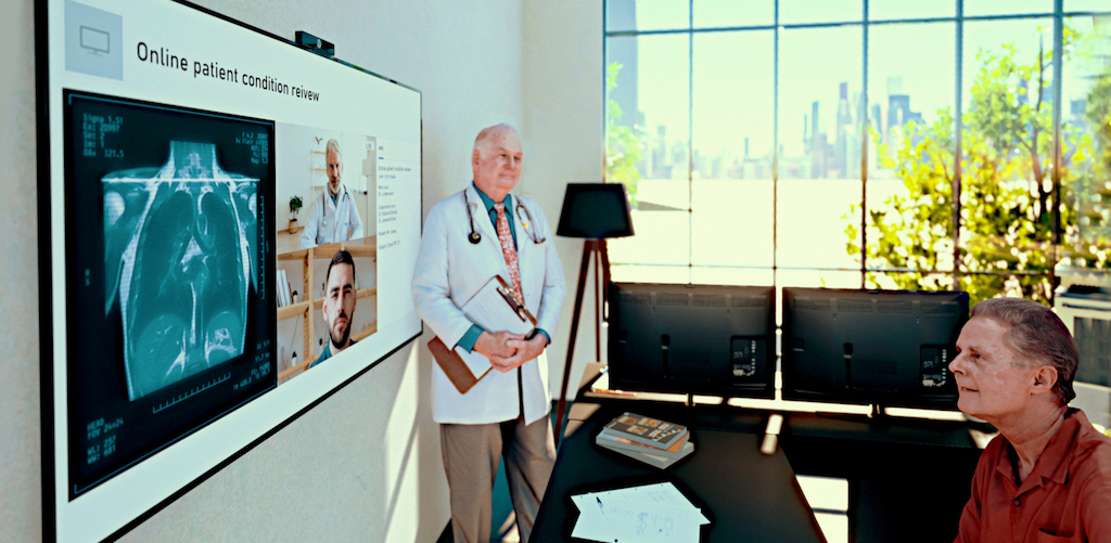 Η πλατφόρμα τηλεδιάσκεψης της LG προσφέρει λύσεις τηλεϊατρικής βασισμένες στο cloud σε αληθινό χρόνο