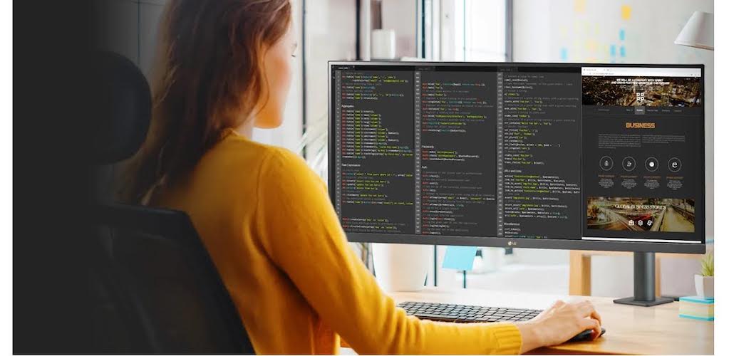 Απογειώστε την παραγωγικότητά σας στο σπίτι με τις LG εργονομικές οθόνες