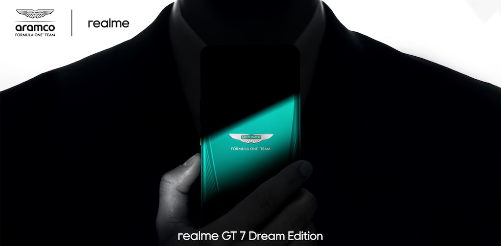 Η realme ενώνει τις δυνάμεις της με την Aston Martin Formula One Team και αποκαλύπτει το συλλεκτικό realme GT 7 Dream Edition
