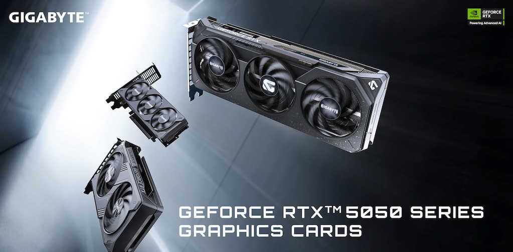 H GIGABYTE παρουσιάζει τις κάρτες γραφικών της σειράς GeForce RTX 5050