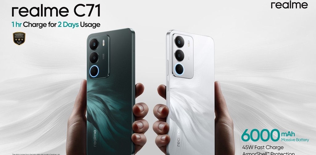 Η realme παρουσιάζει το νέο realme C71:  Αυτονομία και απόδοση σε προσιτή τιμή