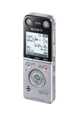 Συσκευές ψηφιακής εγγραφής φωνής, από τη Sony
