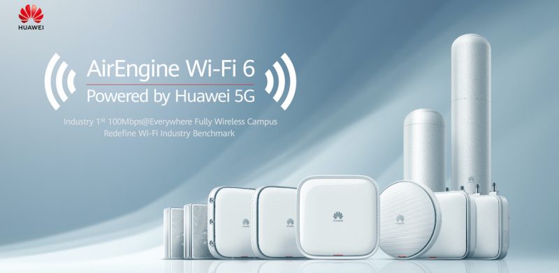 Η Huawei παρουσιάζει τη σειρά προϊόντων AirEngine Wi-Fi 6