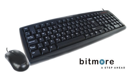 Πληκτρολόγιο, ποντίκι, τροφοδοτικά της σειράς Bitmore