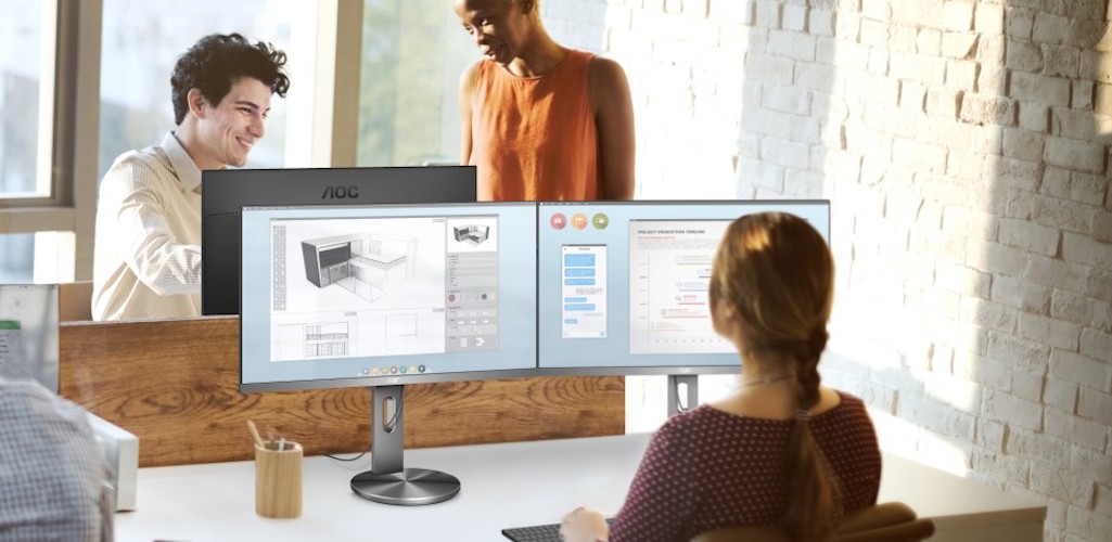 Η νέα εργονομική και κομψή 4K οθόνη της AOC για επαγγελματίες, U2790PQU