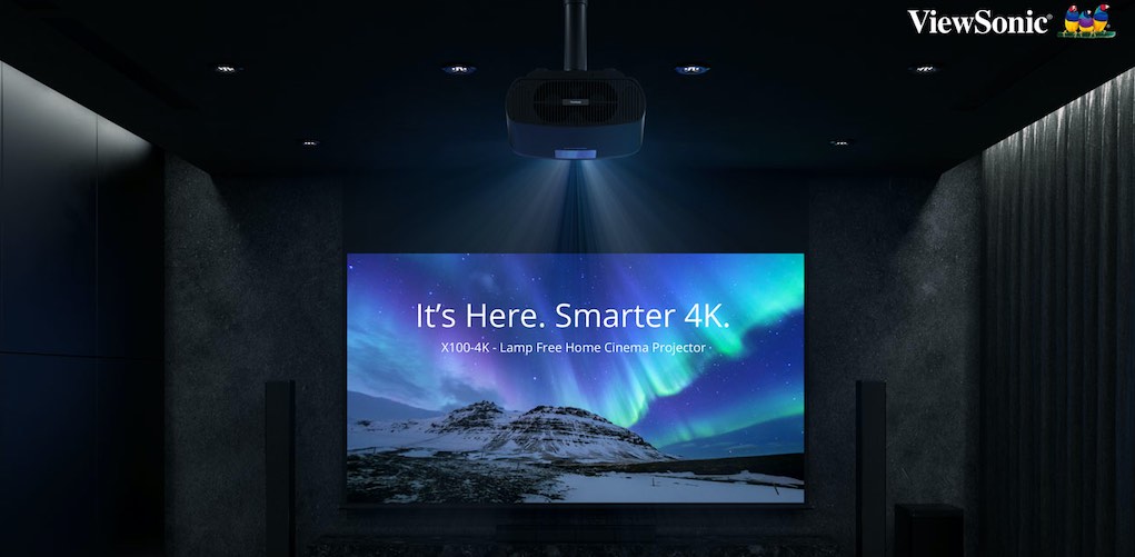 Η ViewSonic παρουσιάζει τον LED SMART προβολέα X100-4K
