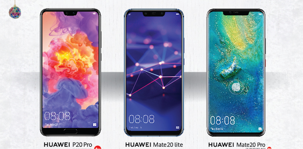 Εορταστικές προσφορές σε Huawei συσκευές