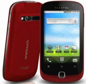 Alcatel one touch 990 with Google smartphone