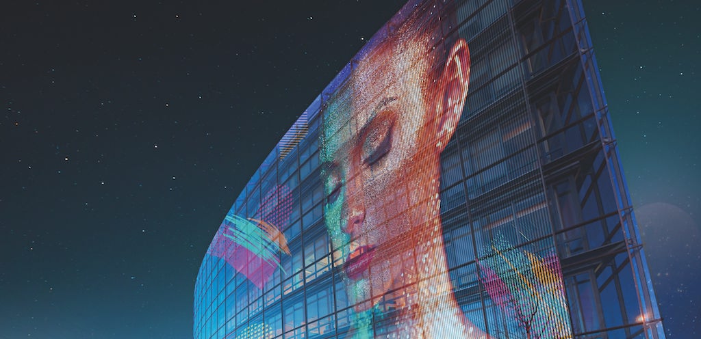 To νέο επαναστατικό LG Transparent Colour LED Film