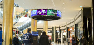 Lg oled halo ring at golden hall 3