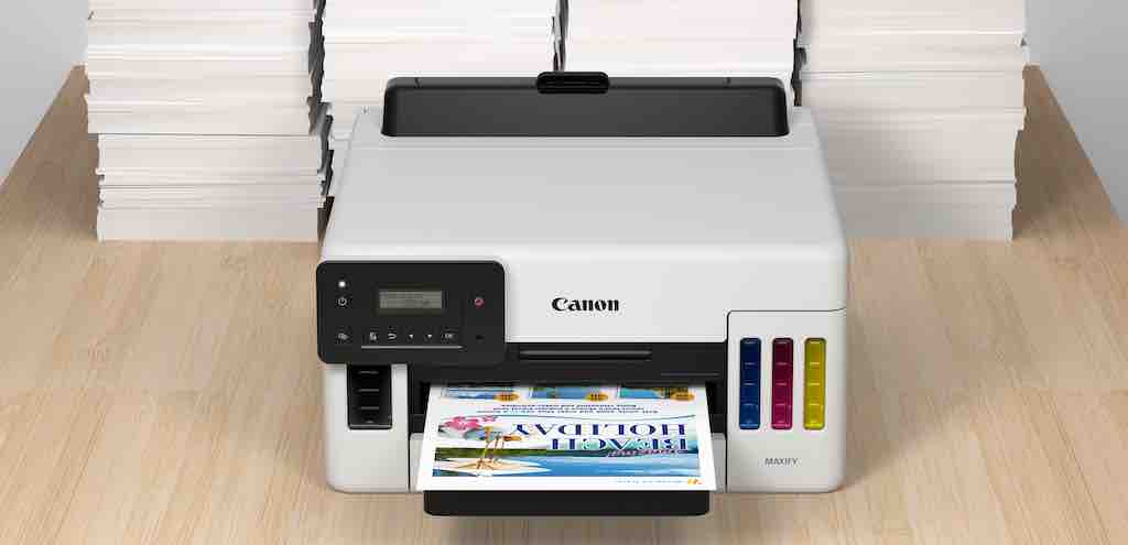 Canon MAXIFY GX5050: O νέος εκτυπωτής με αναπληρούμενη δεξαμενή MegaTank MAXIFY GX για μικρές επιχειρήσεις