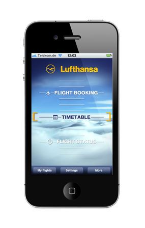 Bράβευση εφαρμογής της Lufthansa