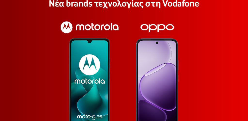 Motorola και OPPO έρχονται στη Vodafone