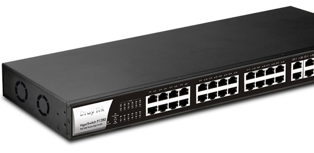 Νέο VigorSwitch P1280 από τη DrayTek και τη LEXIS