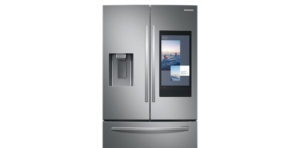 Rf27t5501sr 002 front with screen silver