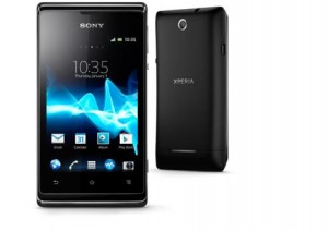 Xperia e ss black front